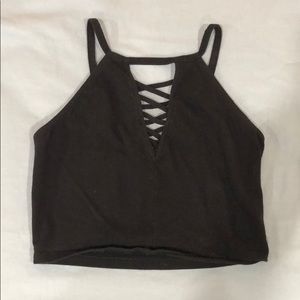 Black Crop Top